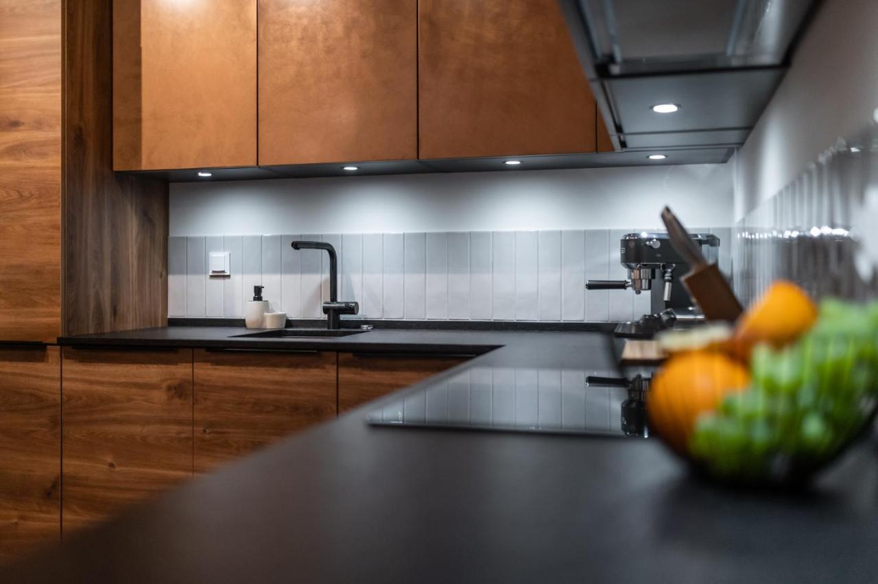 Szary Wilk Apartament ชเจอร์ค ภายนอก รูปภาพ