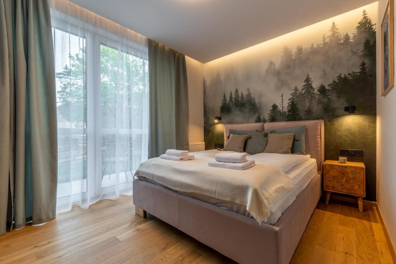 Szary Wilk Apartament ชเจอร์ค ภายนอก รูปภาพ