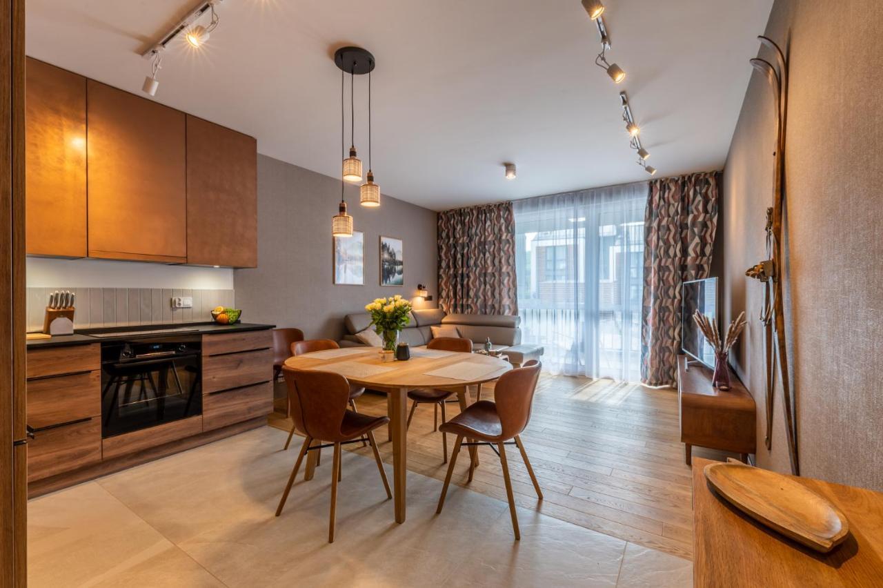 Szary Wilk Apartament ชเจอร์ค ภายนอก รูปภาพ